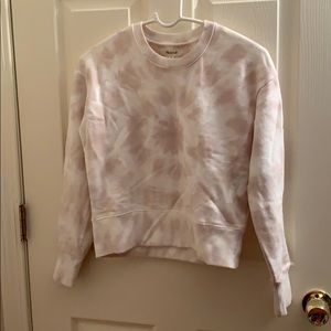 Madewell tie dyed sweatshirt